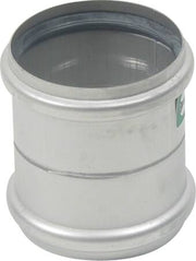 DOBBELT SKYDEMUFFE Ø75MM AISI316