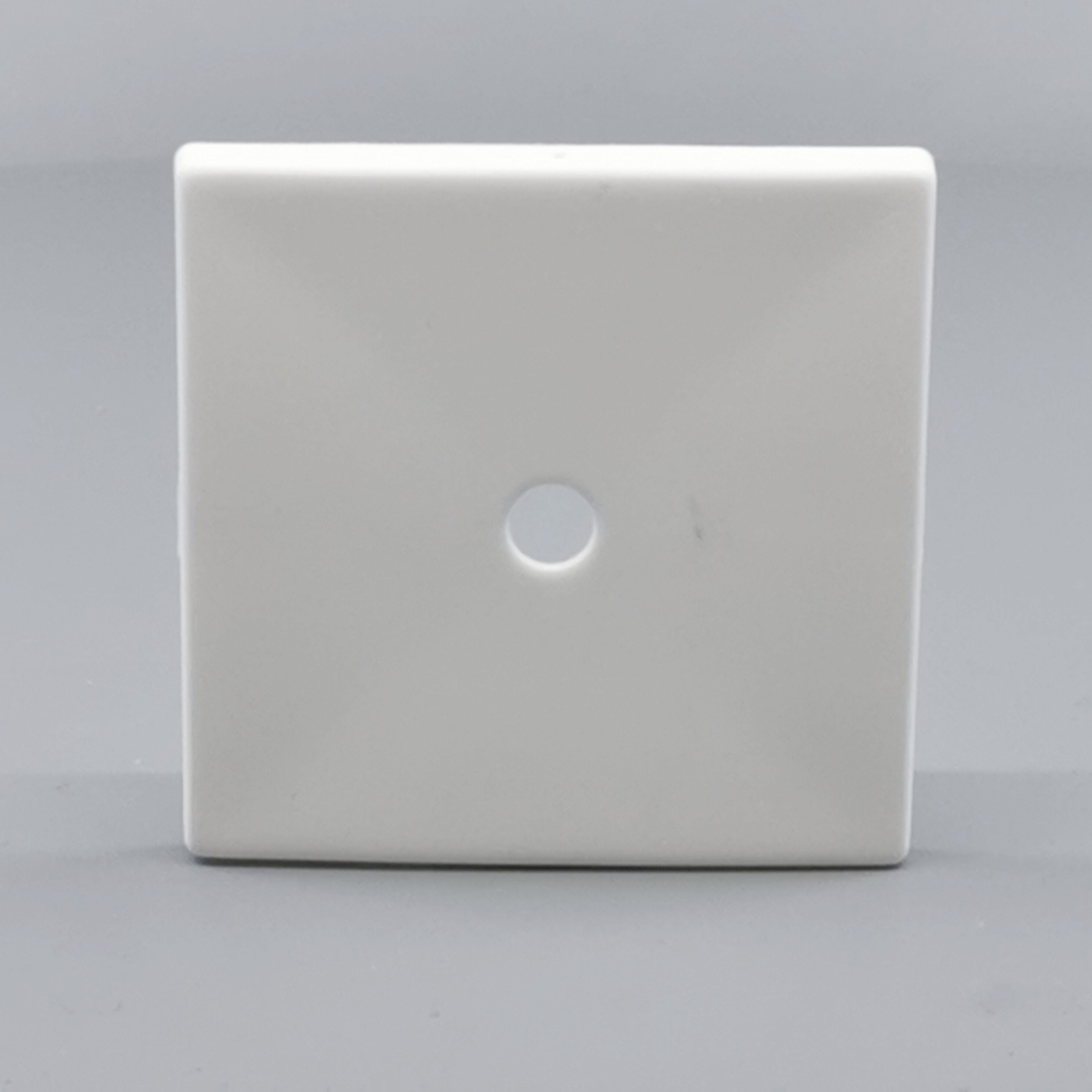 Dæksel for lampeudtag 60x60mm. hvid