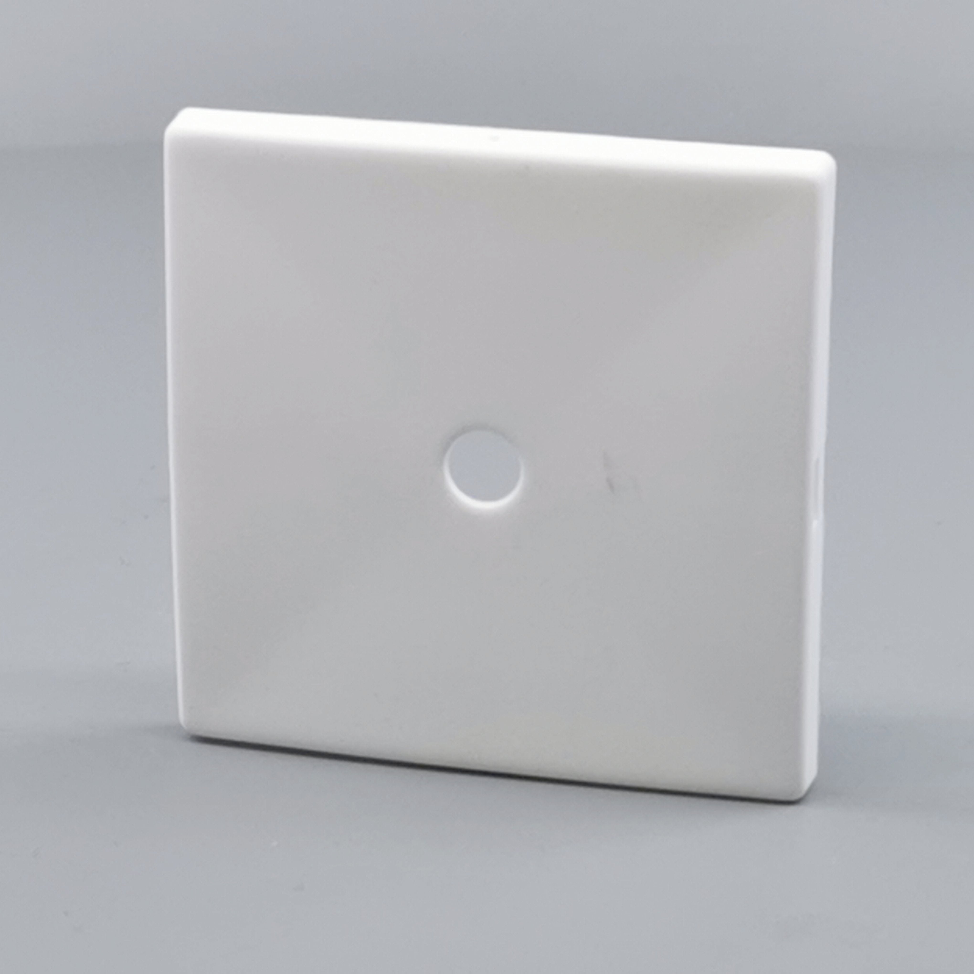 Dæksel for lampeudtag 60x60mm. hvid