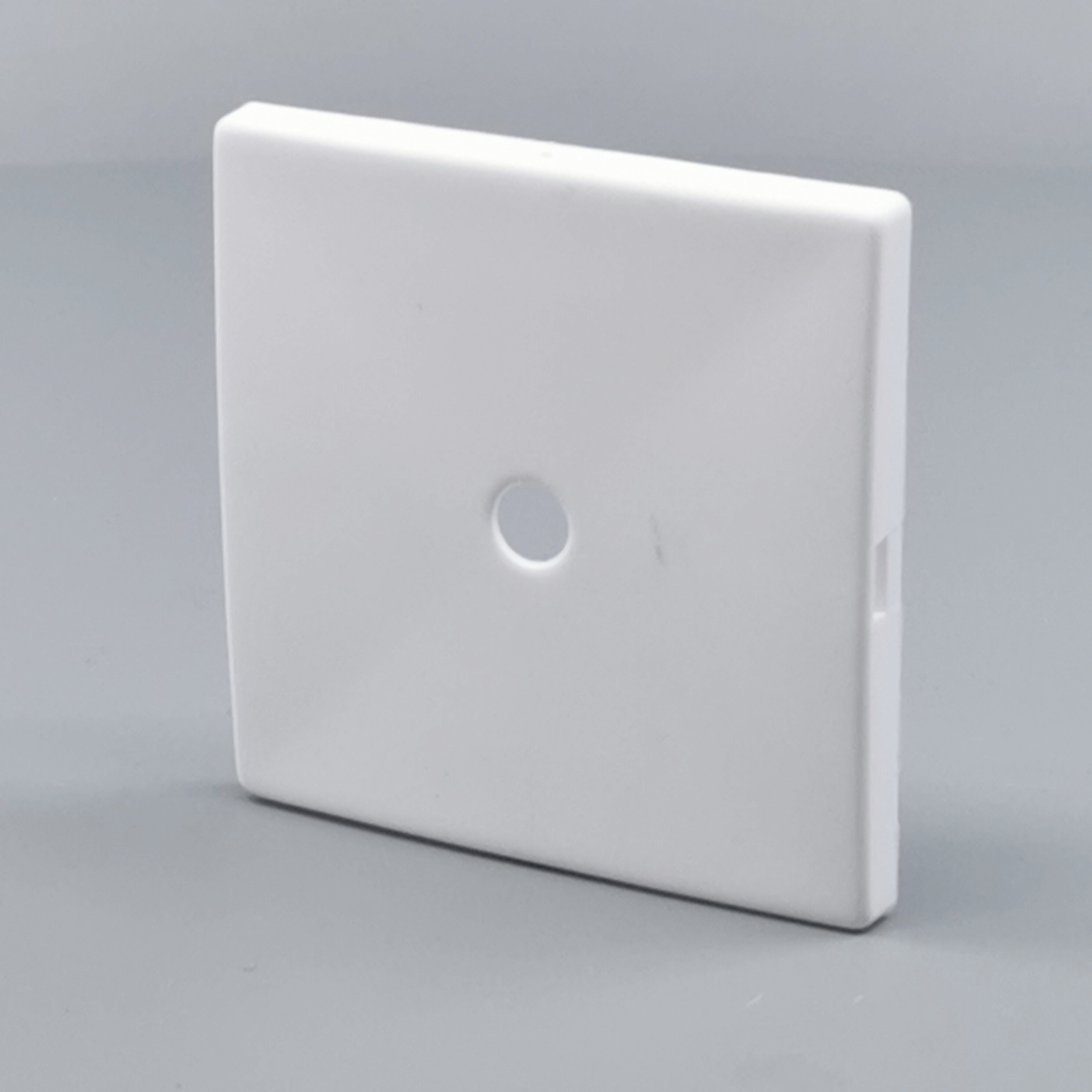 Dæksel for lampeudtag 60x60mm. hvid