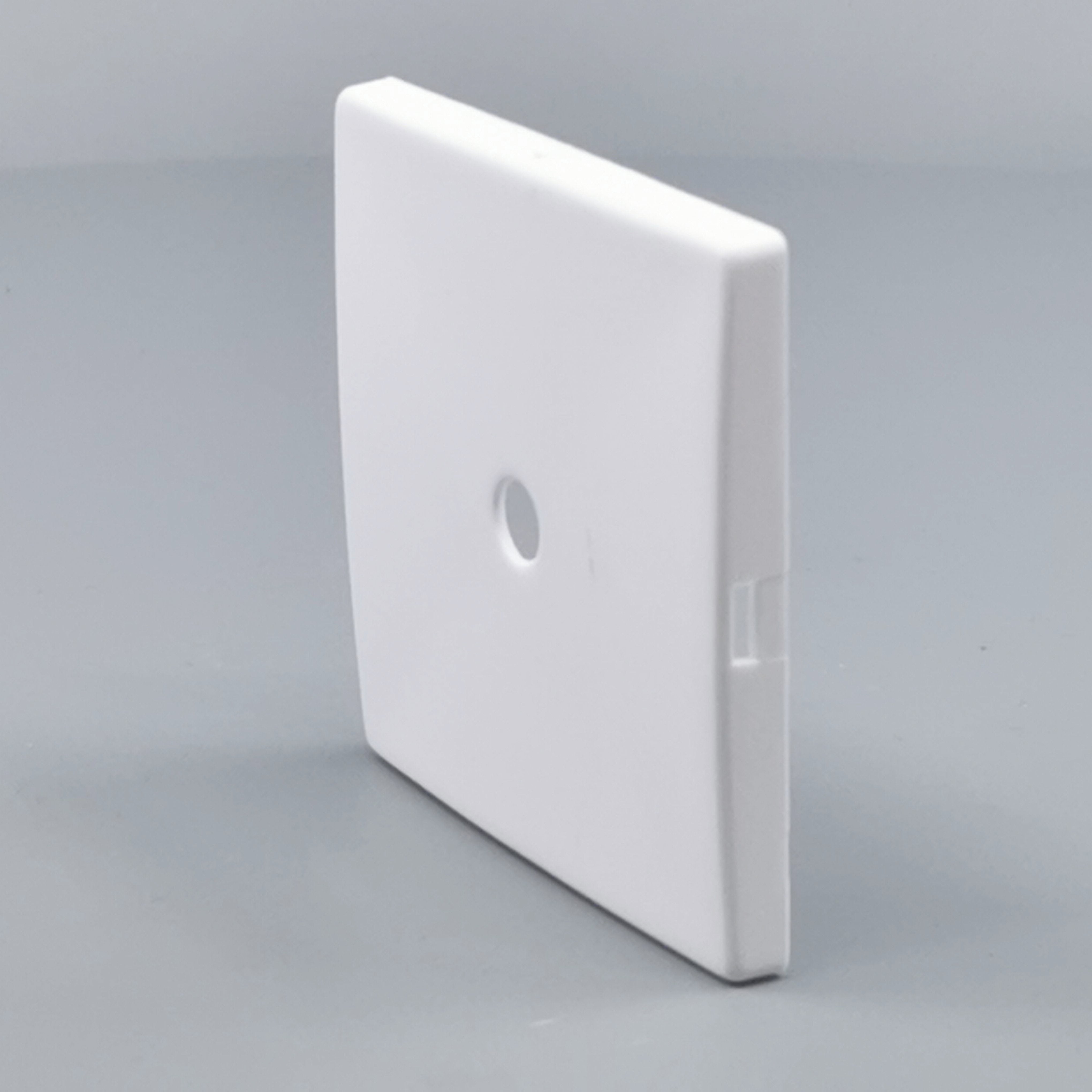 Dæksel for lampeudtag 60x60mm. hvid