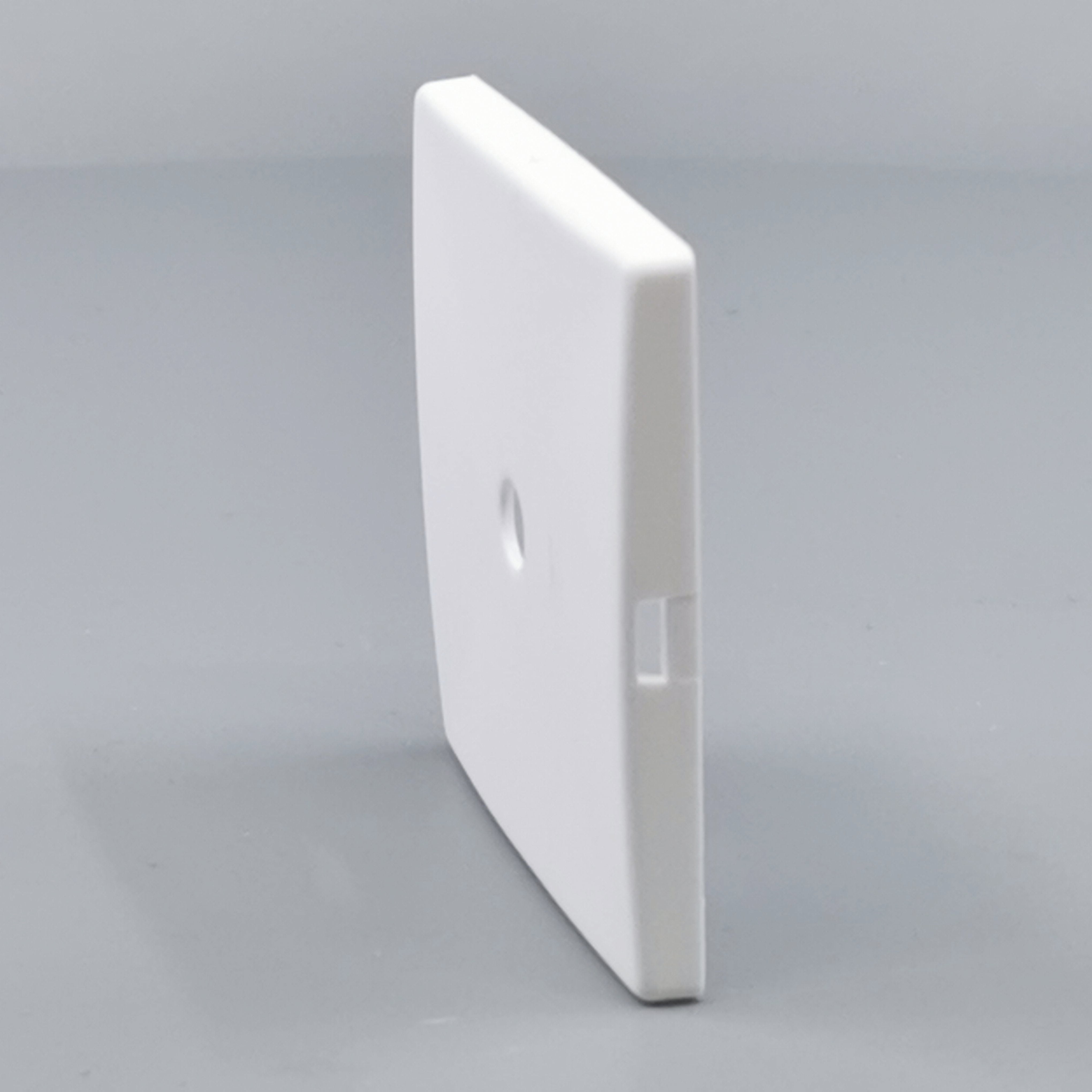 Dæksel for lampeudtag 60x60mm. hvid