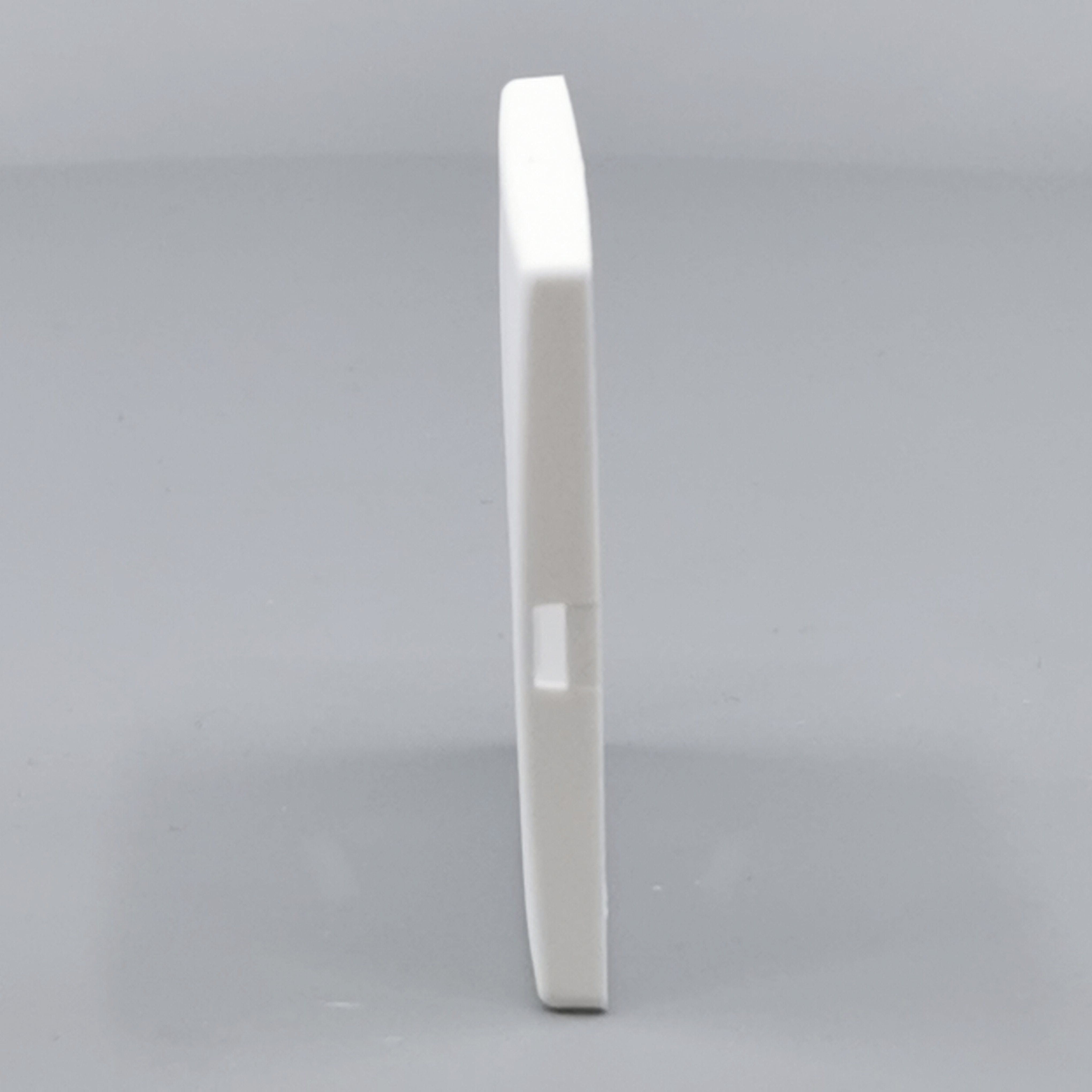 Dæksel for lampeudtag 60x60mm. hvid