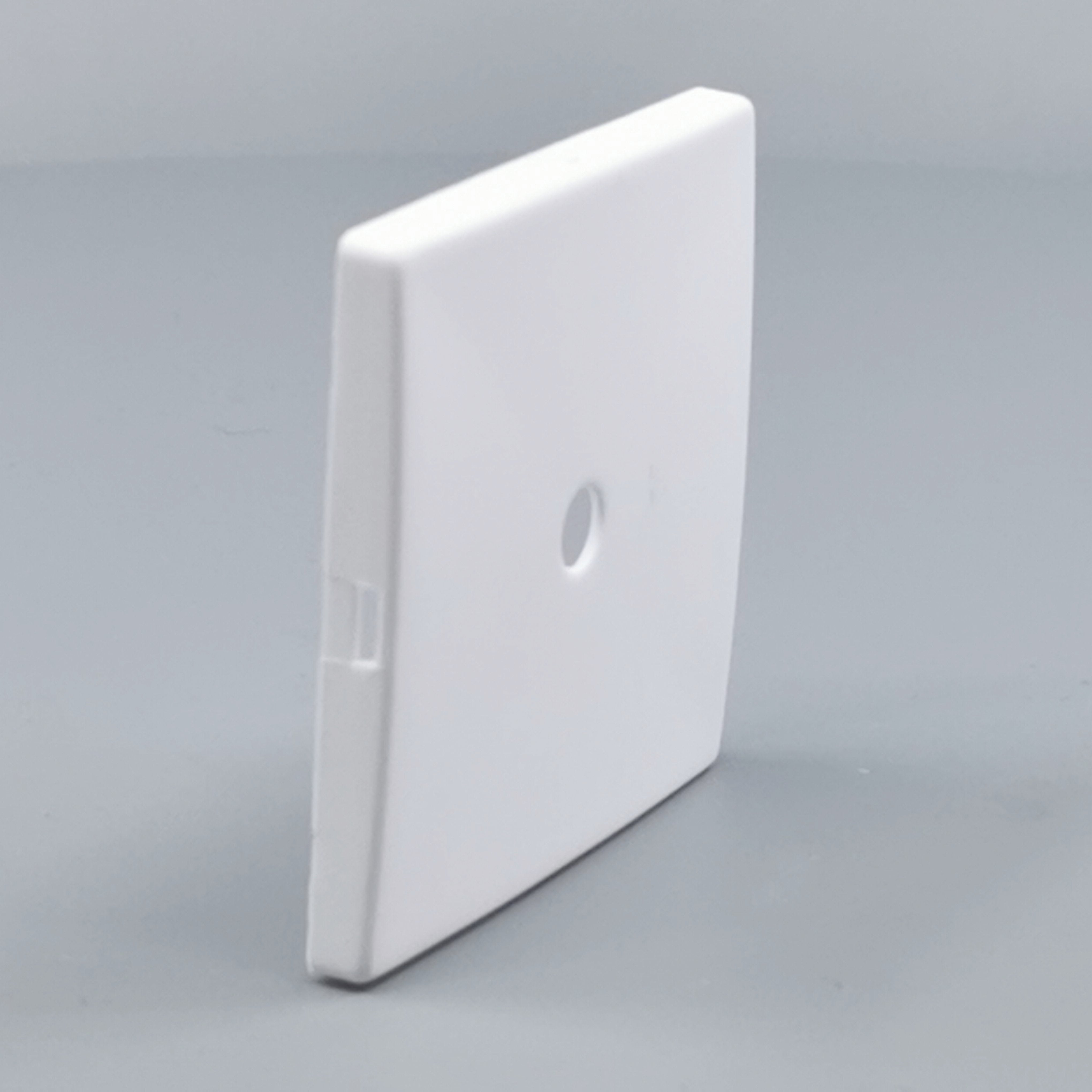 Dæksel for lampeudtag 60x60mm. hvid