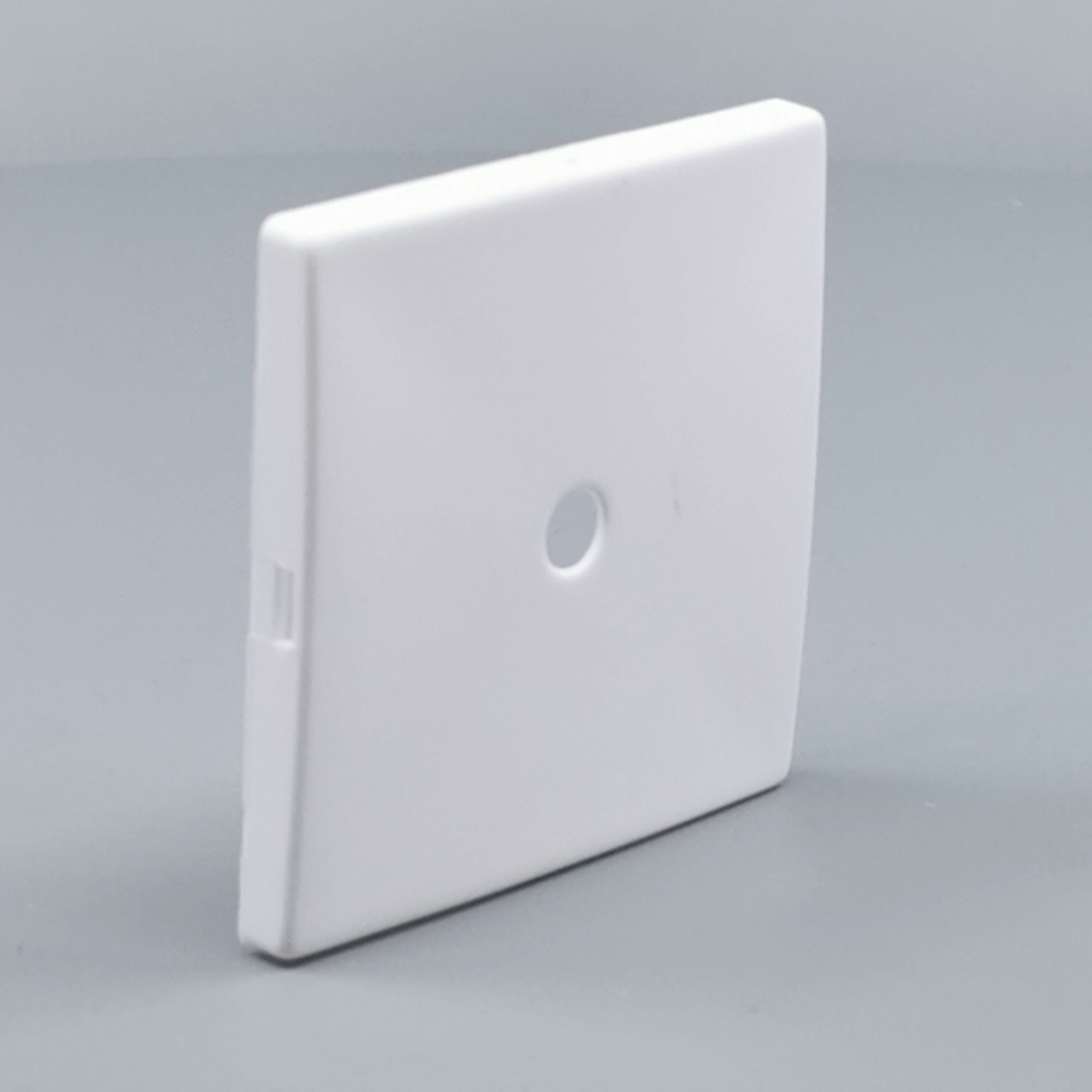 Dæksel for lampeudtag 60x60mm. hvid