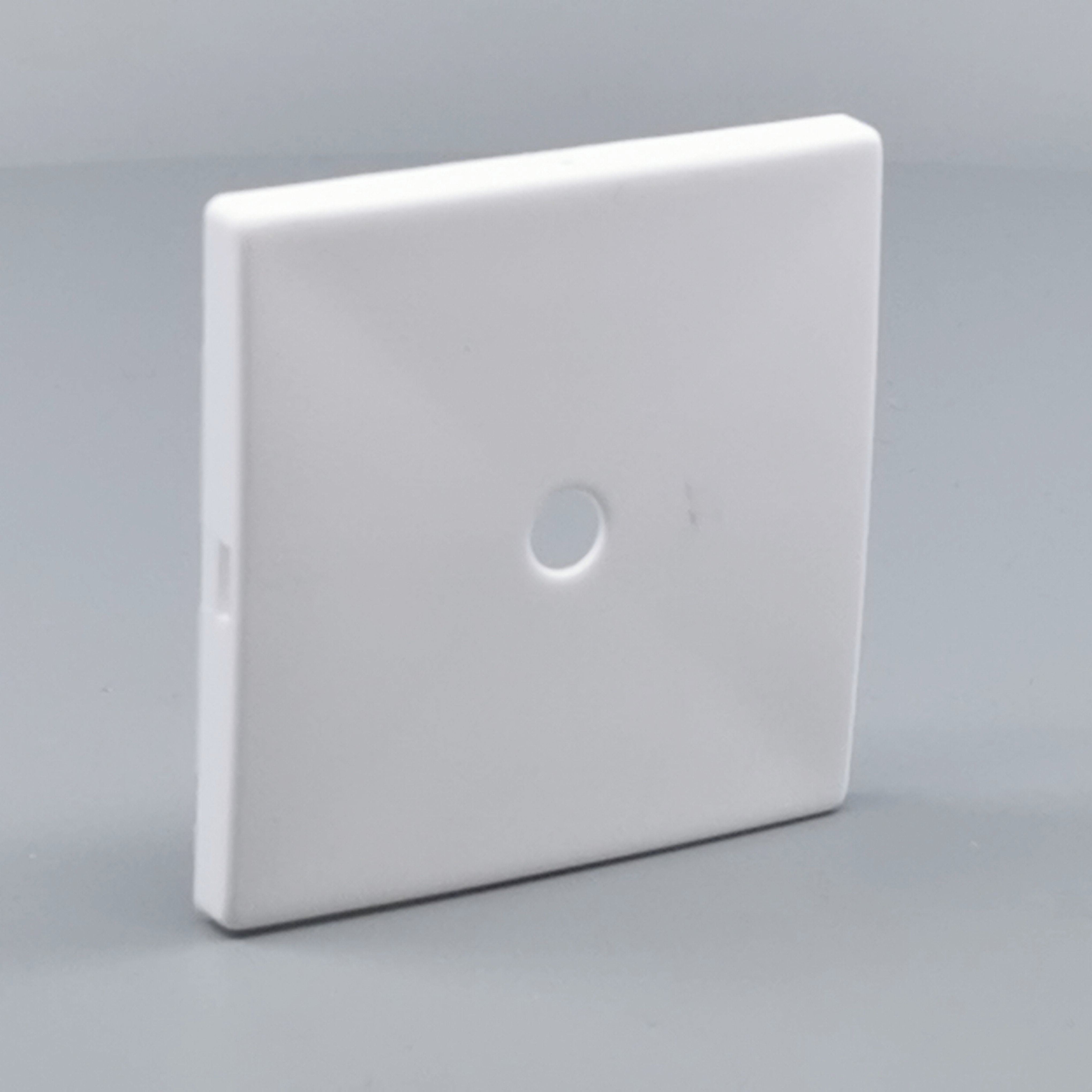 Dæksel for lampeudtag 60x60mm. hvid