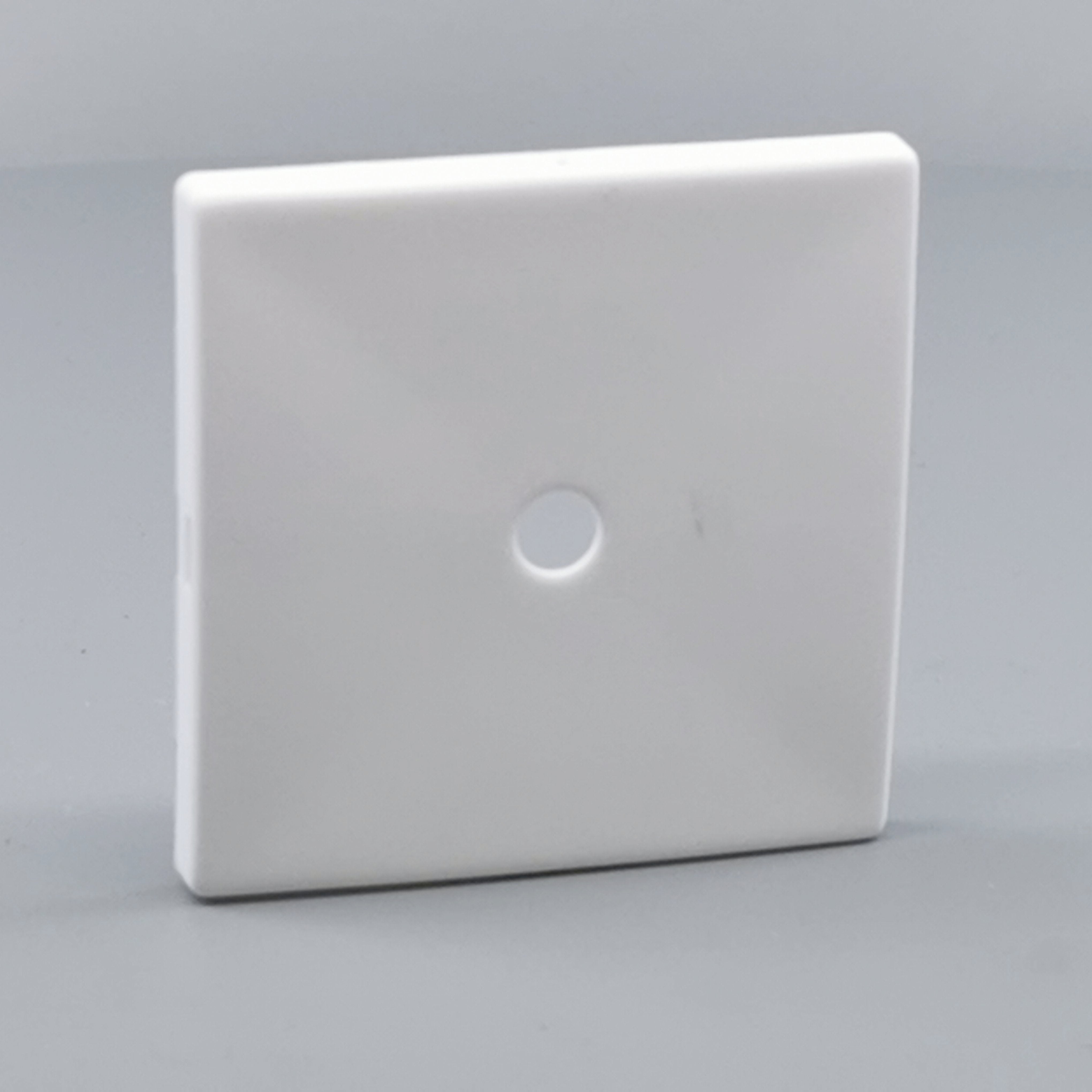 Dæksel for lampeudtag 60x60mm. hvid