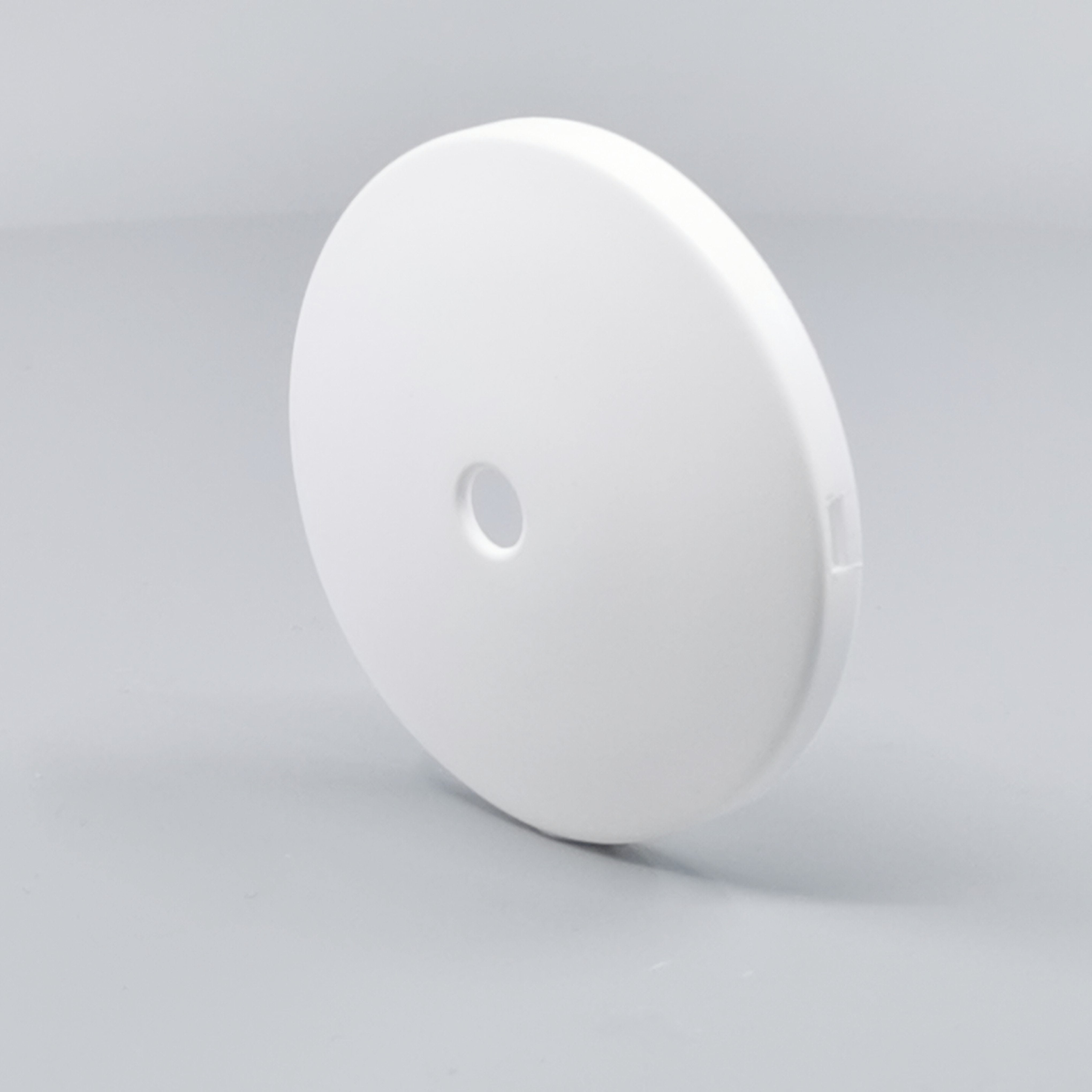 Dæksel for lampeudtag Ø68 hvid