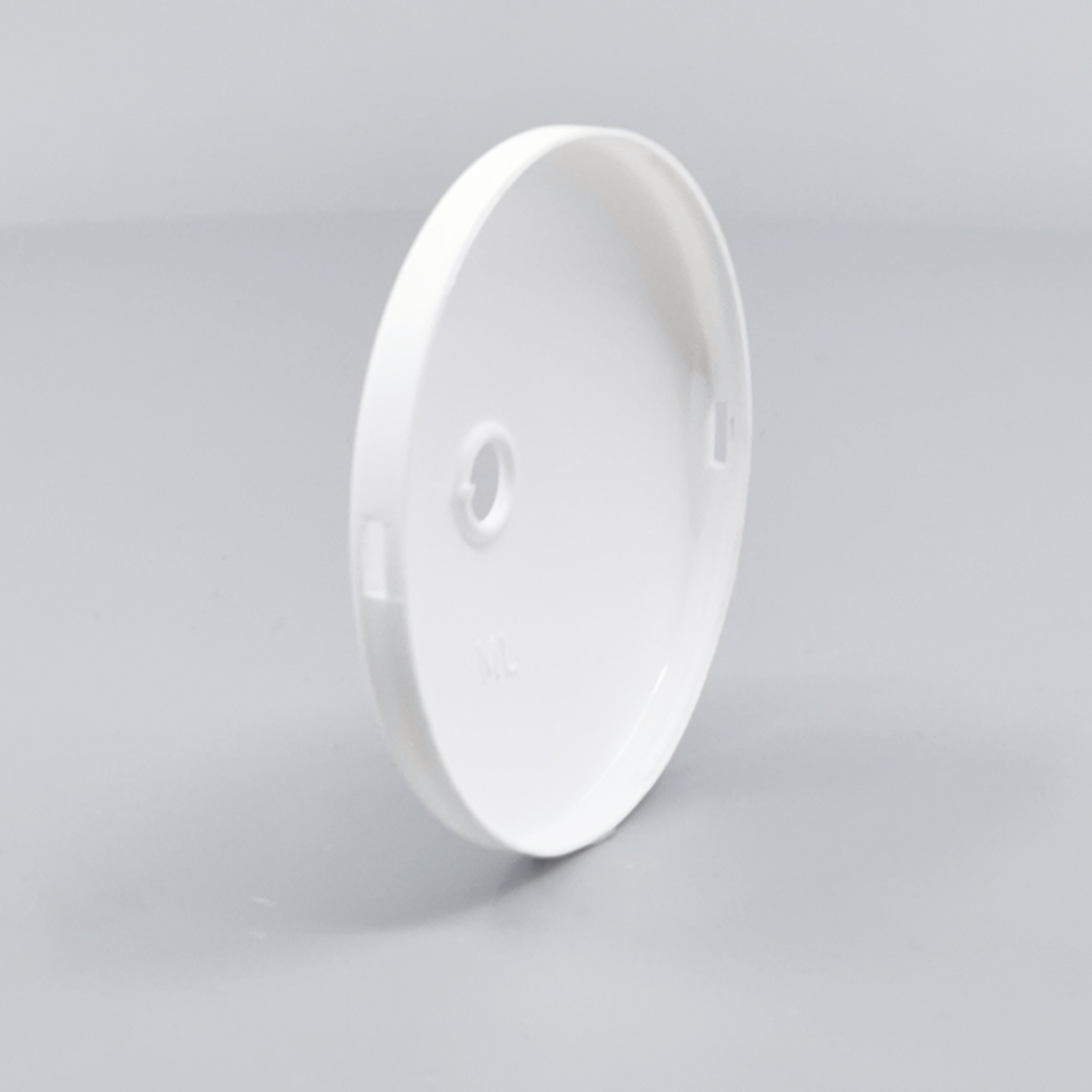 Dæksel for lampeudtag Ø68 hvid