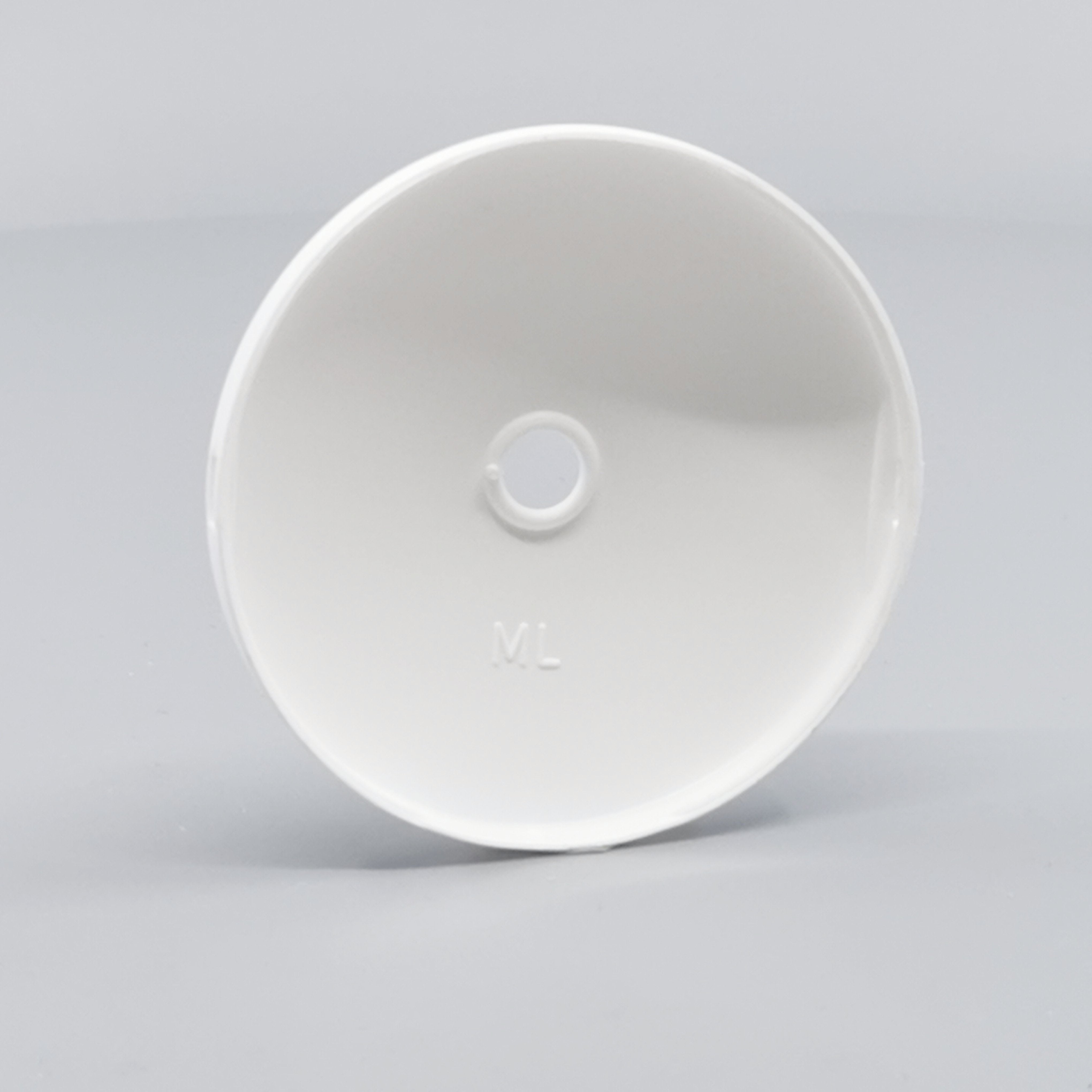 Dæksel for lampeudtag Ø68 hvid