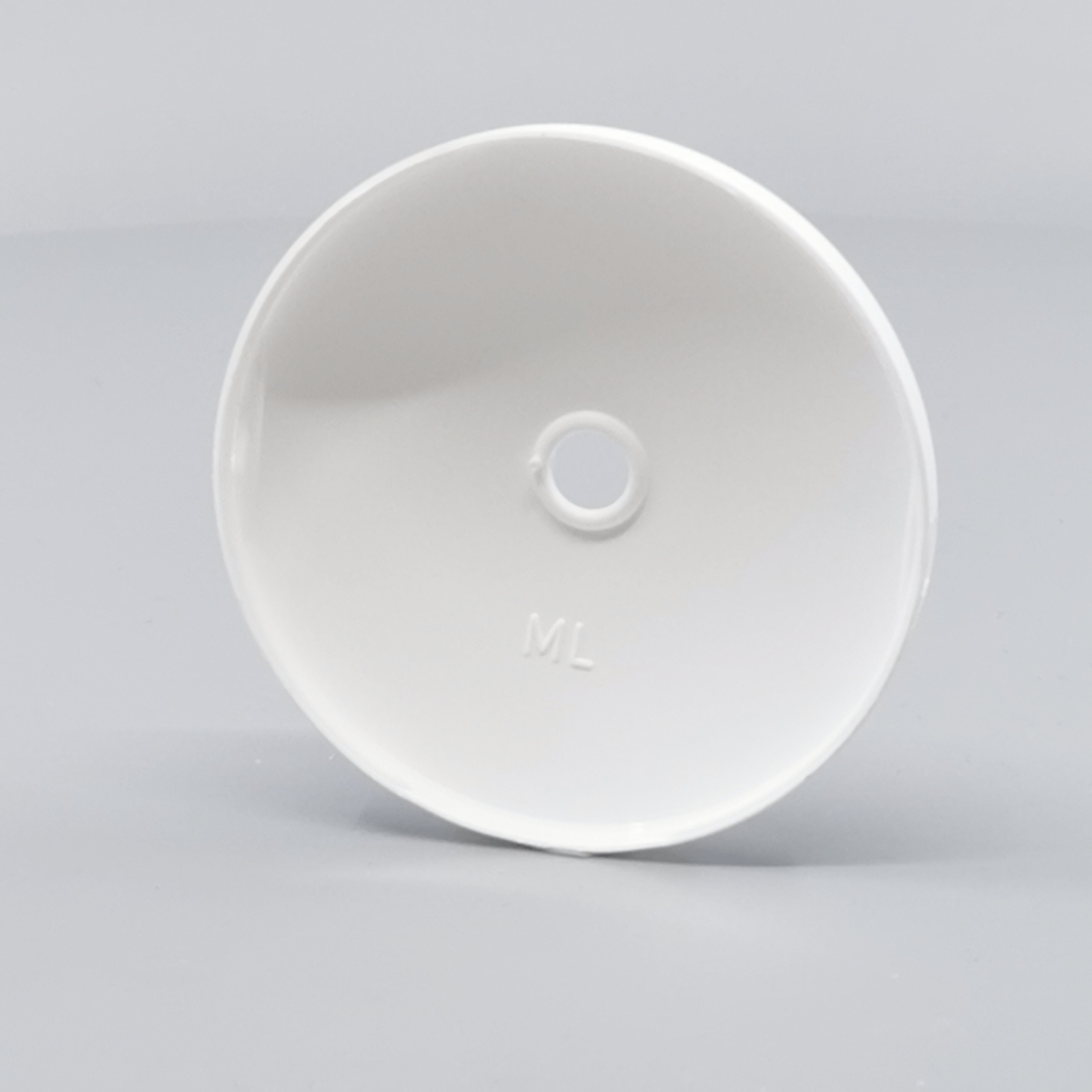 Dæksel for lampeudtag Ø68 hvid