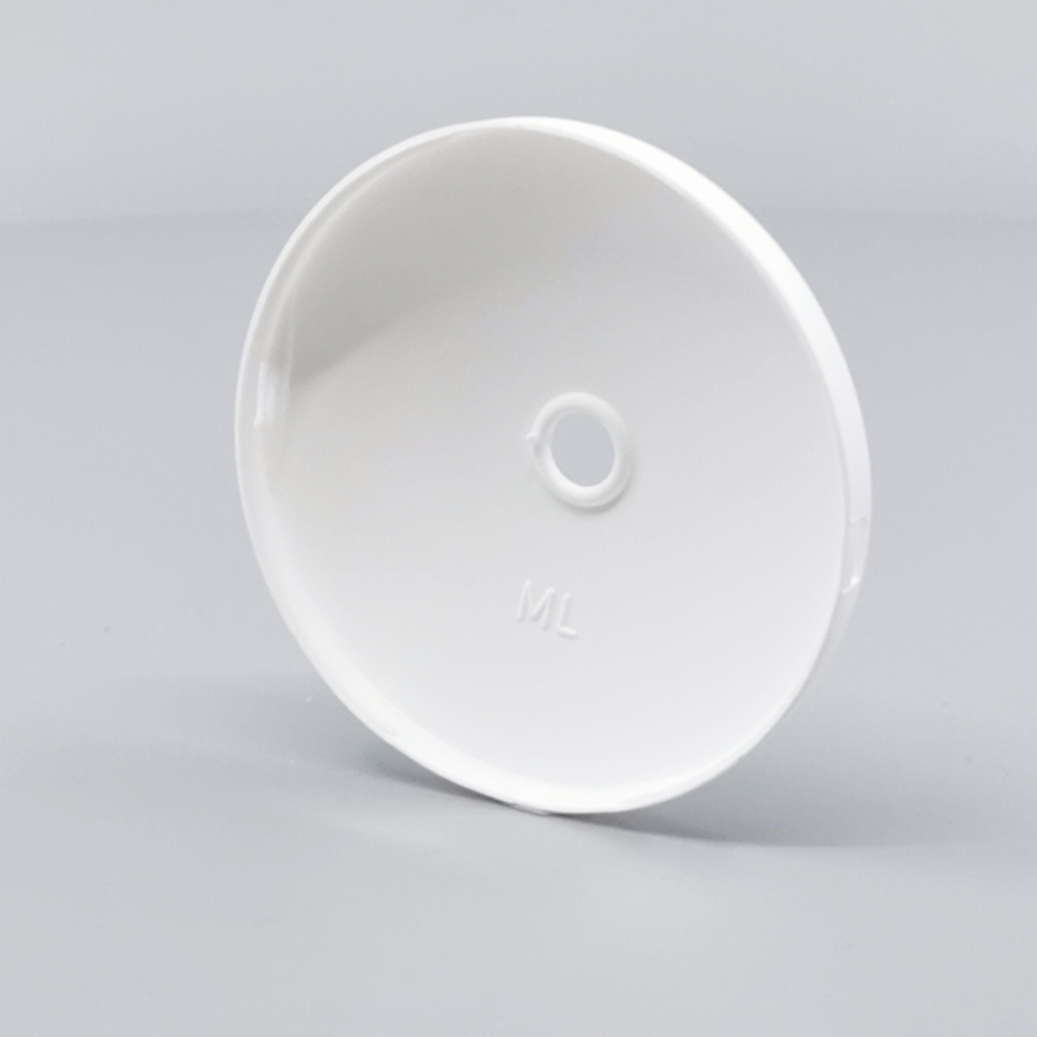 Dæksel for lampeudtag Ø68 hvid