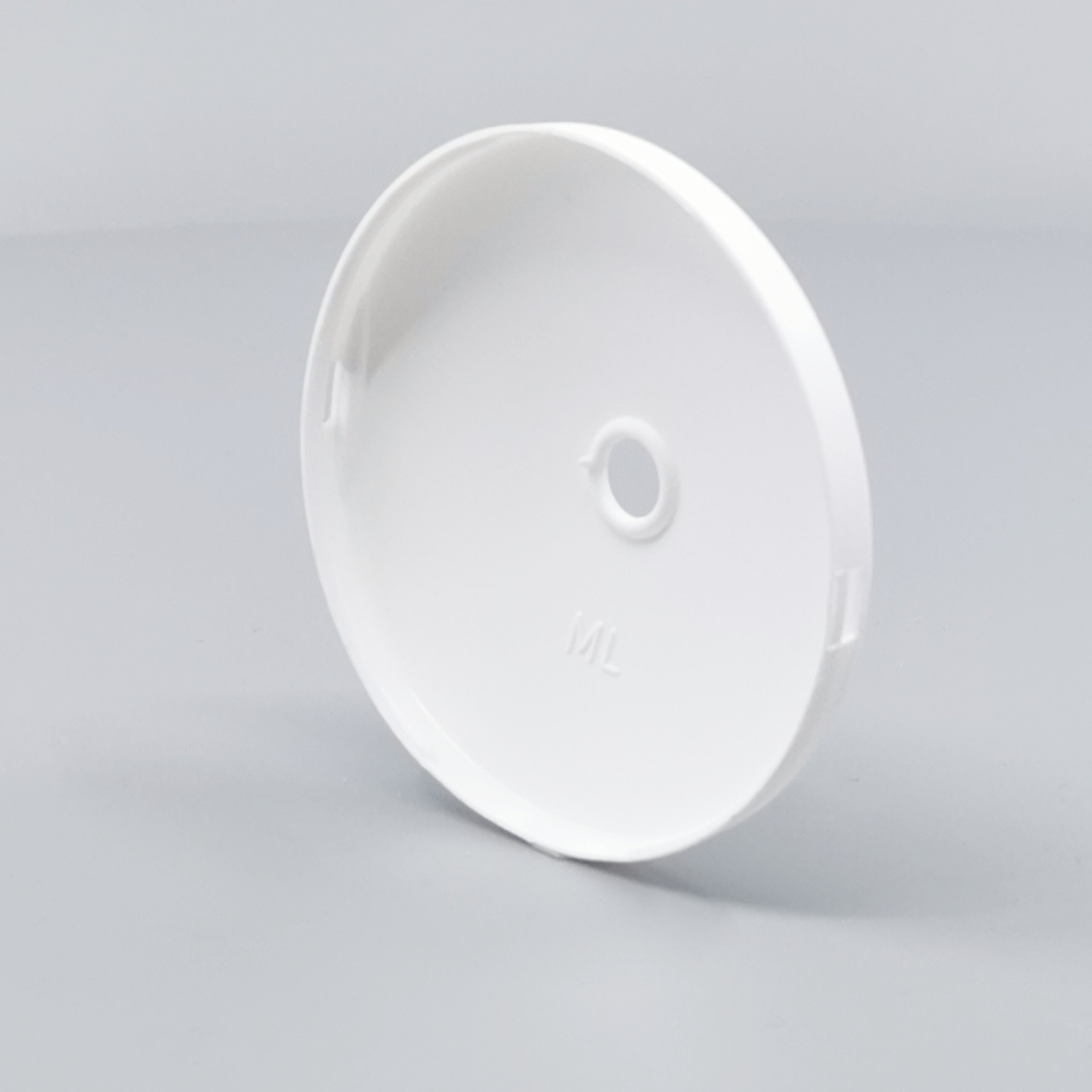 Dæksel for lampeudtag Ø68 hvid