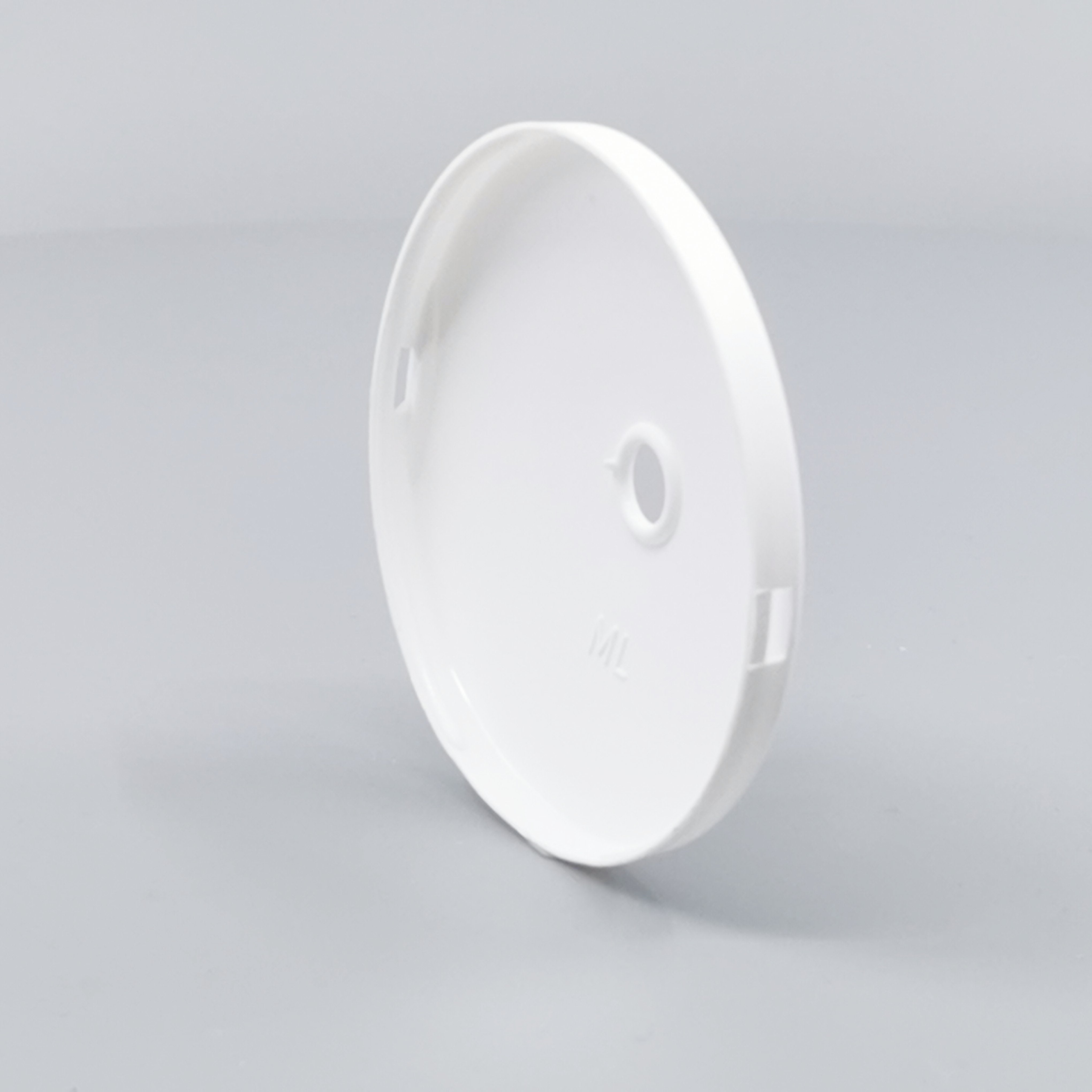 Dæksel for lampeudtag Ø68 hvid