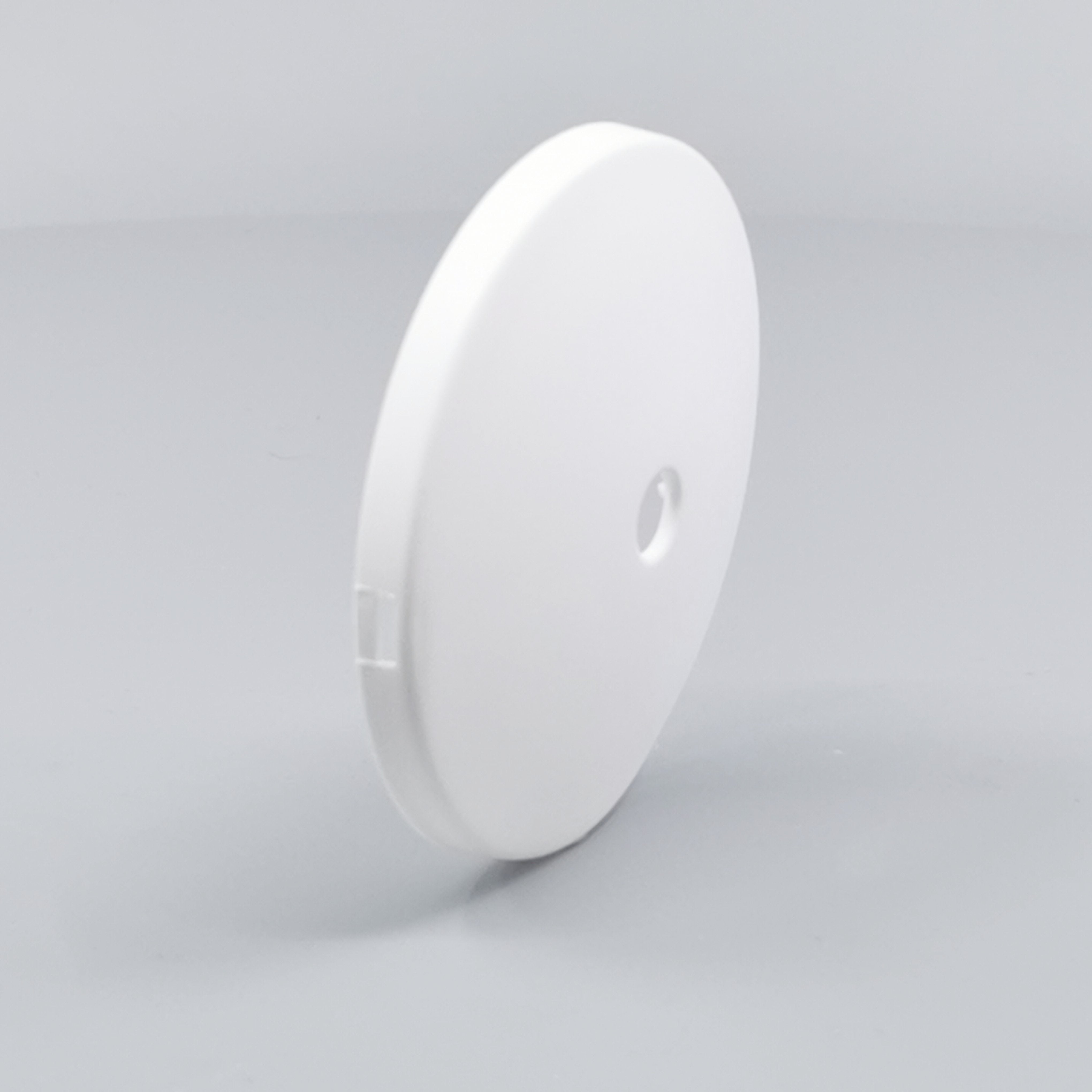 Dæksel for lampeudtag Ø68 hvid