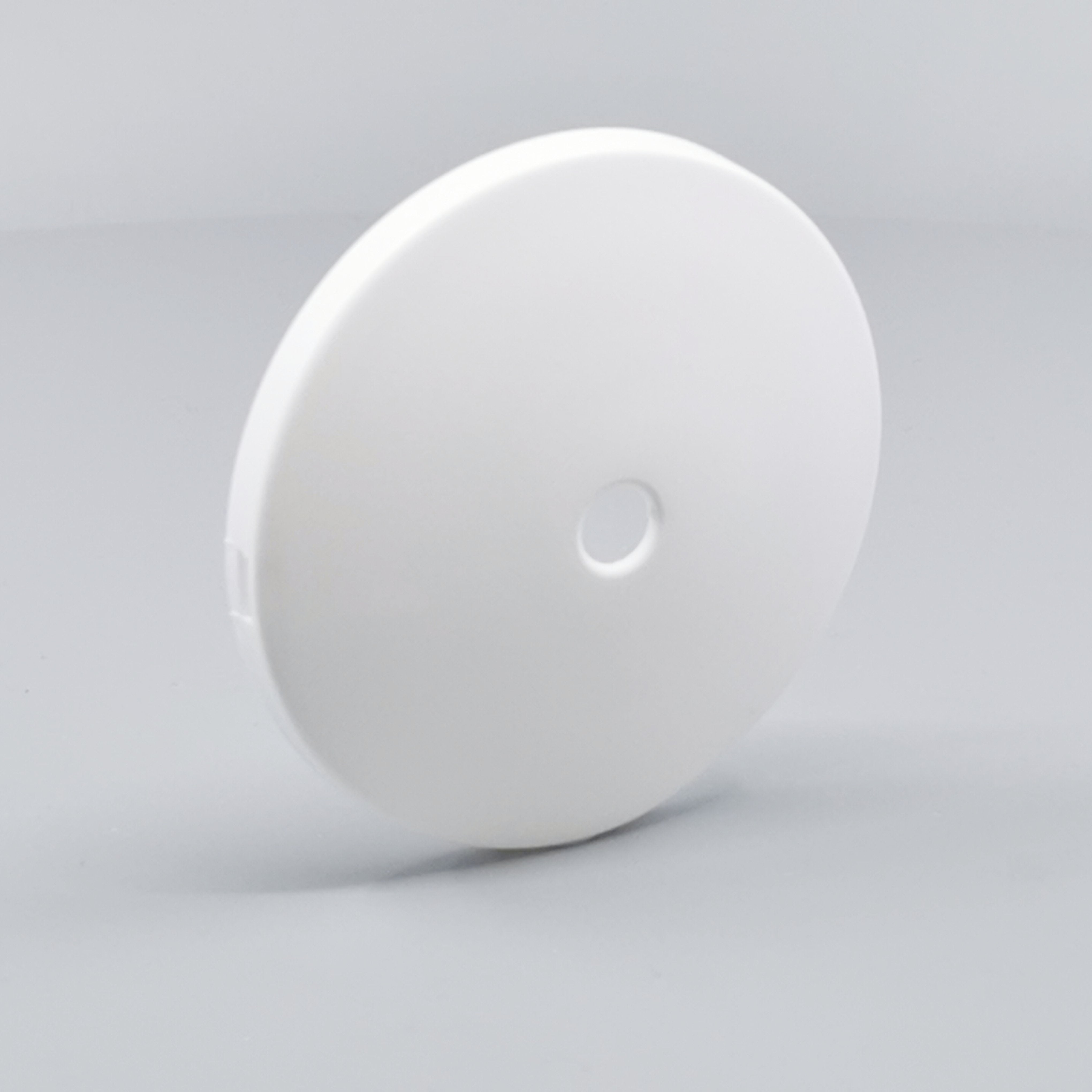 Dæksel for lampeudtag Ø68 hvid