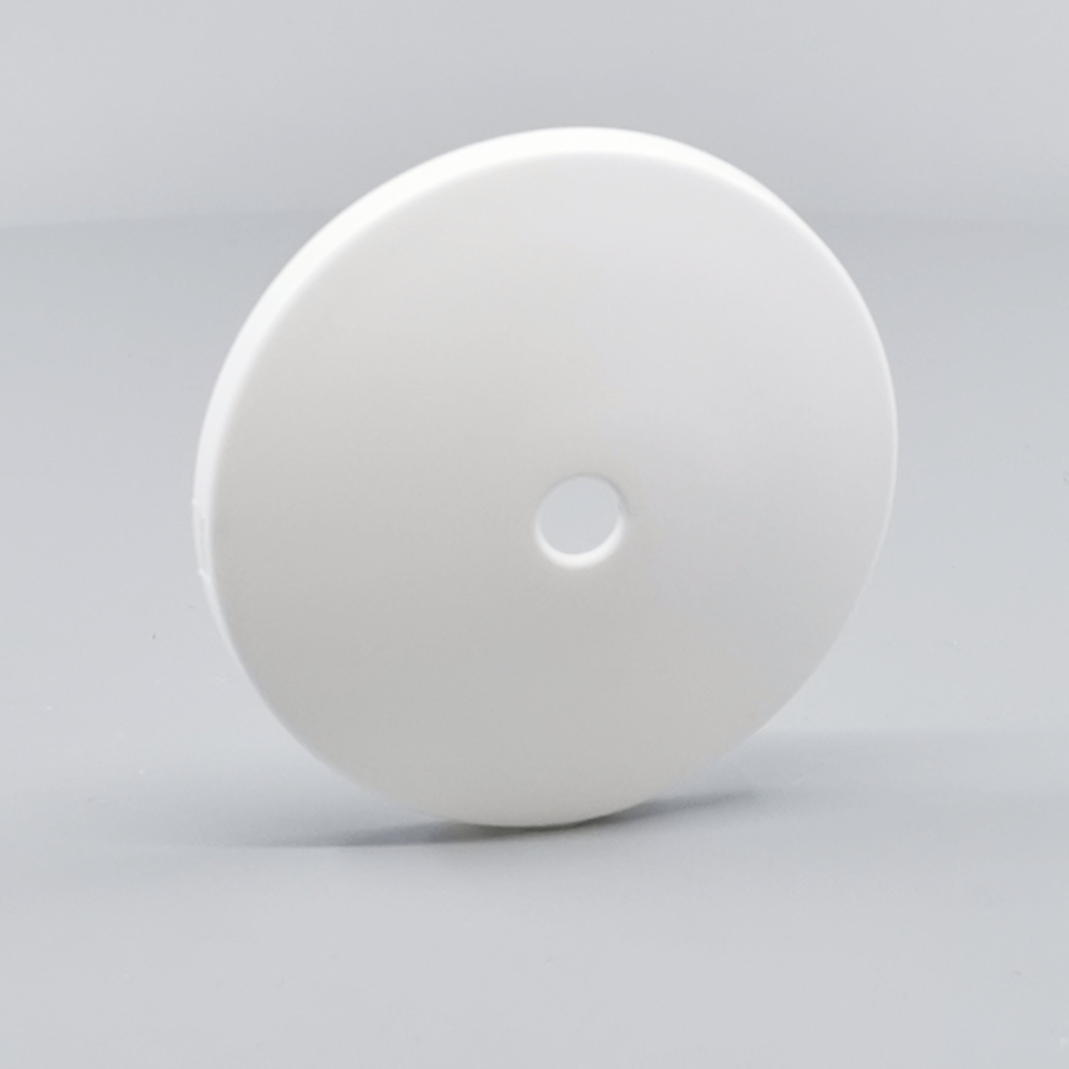 Dæksel for lampeudtag Ø68 hvid