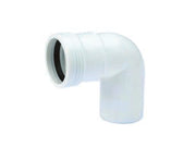 WAVIN PP BØJN 88 GR 40MM M/1MF HVID