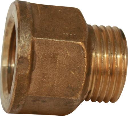1/2" OVERGANG NIPPEL/MUFFE