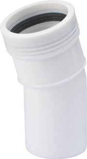 WAVIN PP BØJN 15GR 32MM M/1MF HVID