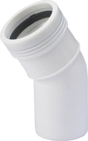 WAVIN PP BØJN 30GR 32MM M/1MF HVID