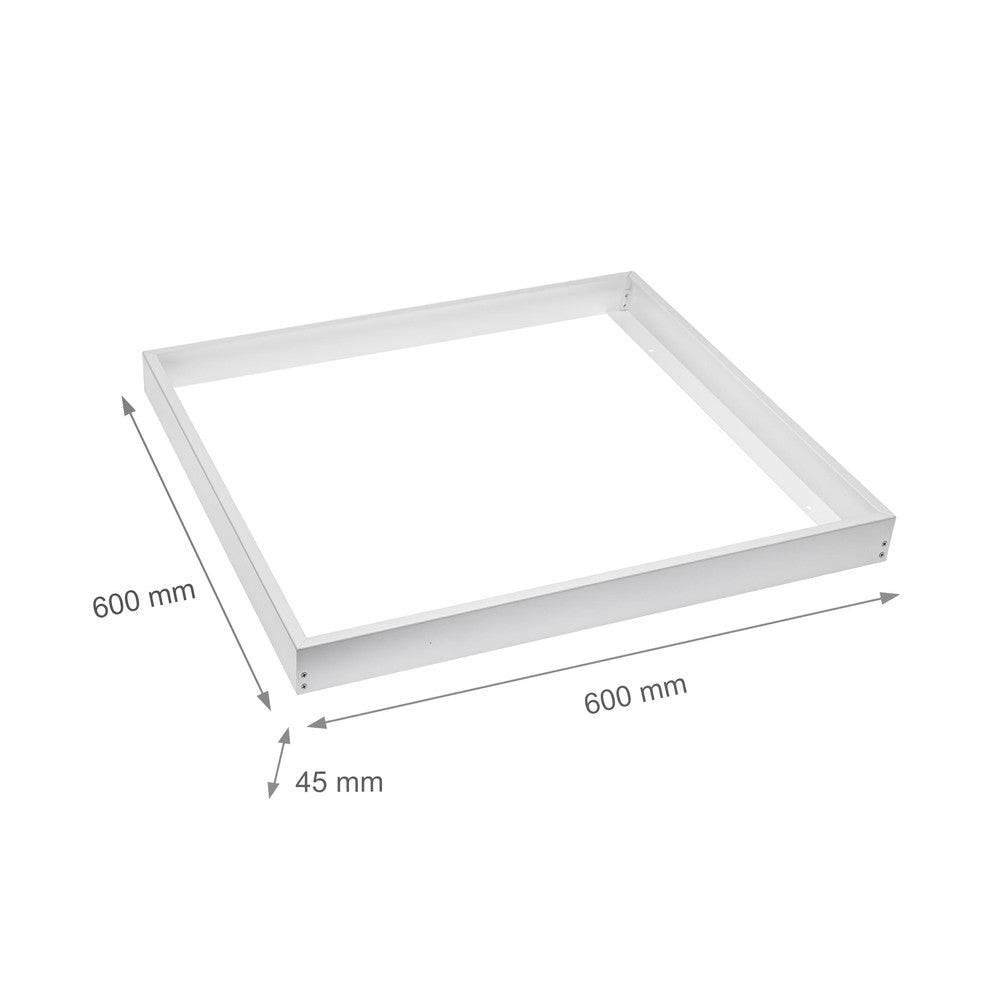 Ramme til monteret armatur overflade armatur ALGINE LINE/ALGINE PREMIUM 60x60 inkl. skruer