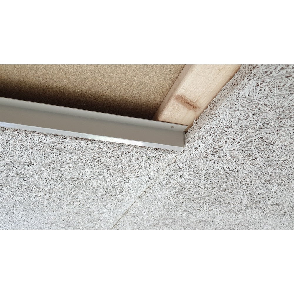 Troldtekt LED skinnesæt 4x120 cm - Planforsænket, Akustilight inkl. ledninger og driver, 35W, 24V, 3600lm, RA93, 5 års producentgaranti