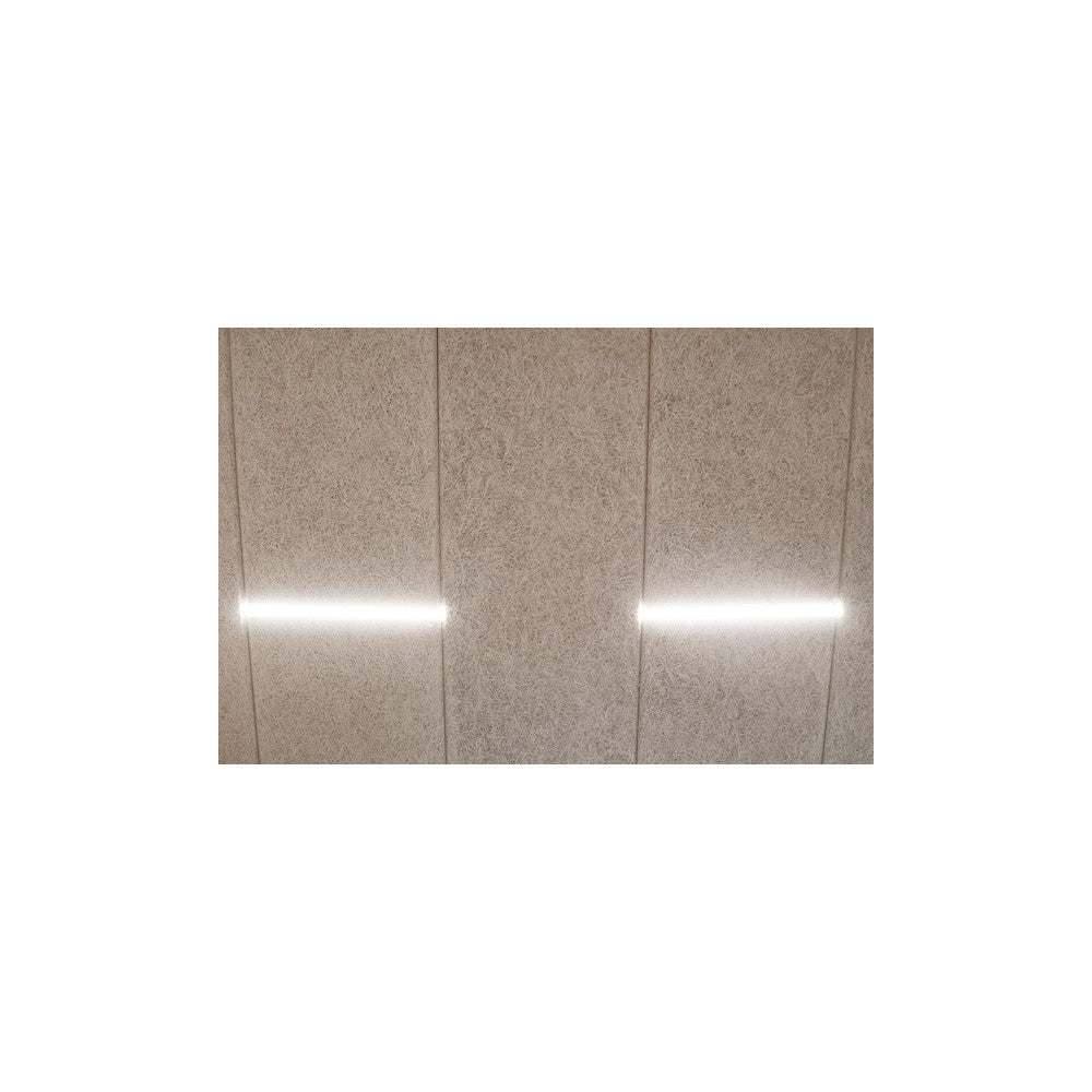 Troldtekt LED skinnesæt 4x120 cm - Planforsænket, Akustilight inkl. ledninger og driver, 35W, 24V, 3600lm, RA93, 5 års producentgaranti