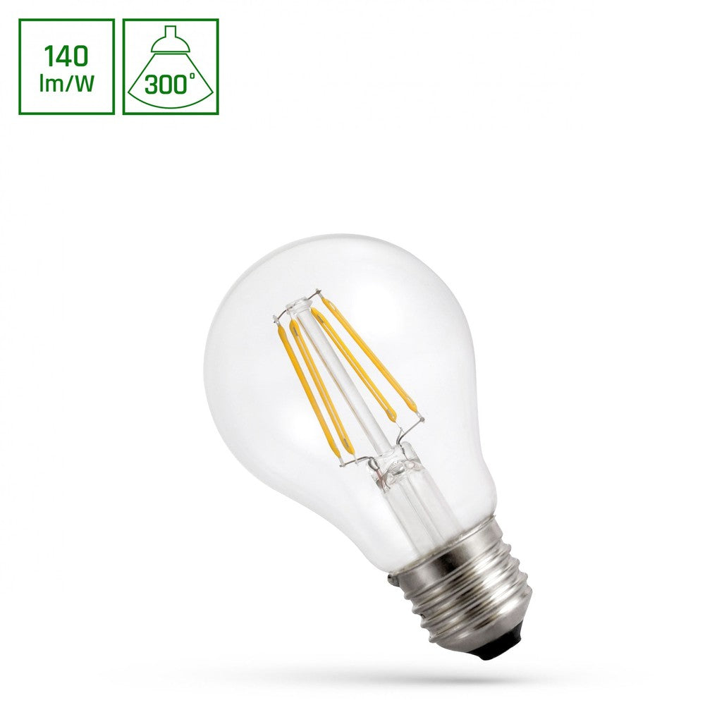 LED A67 E27 230V 11W klar pære med høj farvegengivelse (RA80) og 1500lm