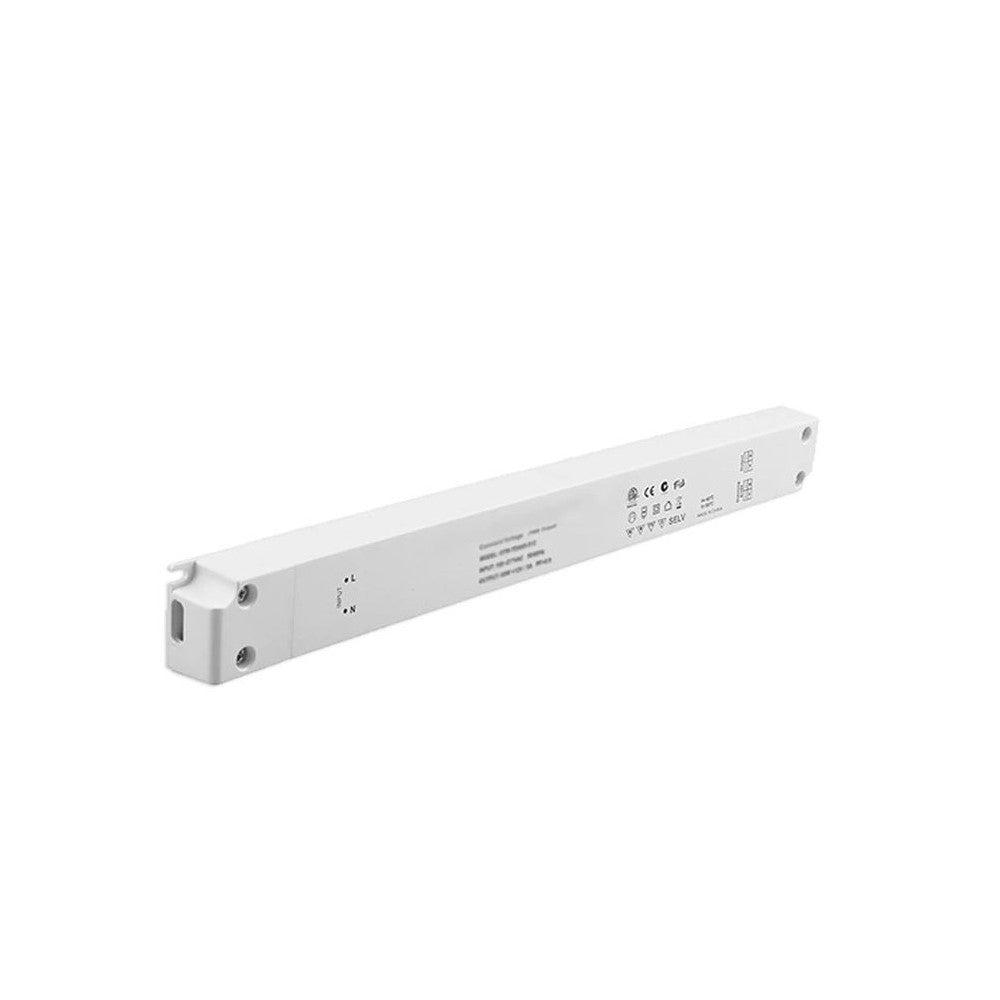 Troldtekt LED Zigbee skinnesæt 4x120 cm - CCT, Planforsænket, Akustilight inkl. ledninger og driver - 5 års producentgaranti