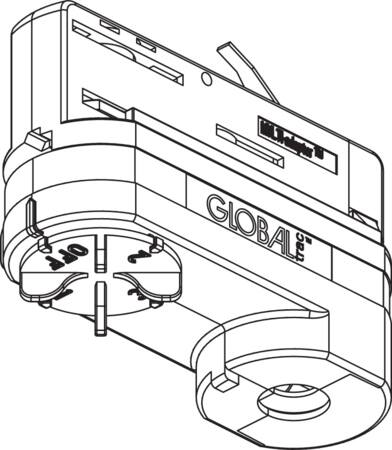 GLOBAL ADAPTER 3F XTSA 68-1 M/TILBEH. GR