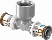 PRES TEE REDUCERET M/MUFFE 16X1/2"