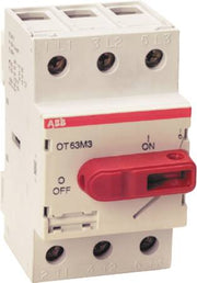 ABB lastafbryder 3P 25A til DIN-skinne