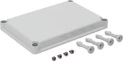 Fibox Grå Låg - 280x190x30 - 4 skruehuller