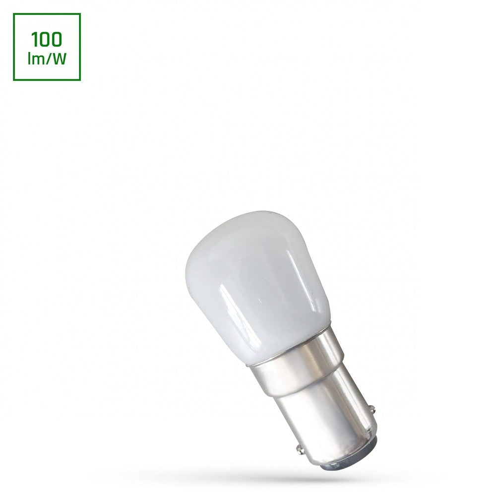 LED T26 230V 1,5W BA15D Spektrum Pære med 140lm og RA80