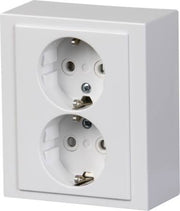 PANELSTIKKONTAKT, DOBBELT (JUSSI)