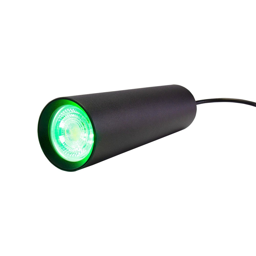 Spectrum Madara Mini II pendellampe til 3-faset skinne, GU10, sort - Input: 230V