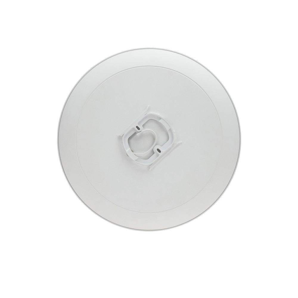Spectrum 32W LED loftslampe - hvid kant, inkl. sort ring, Ø38cm, 5,2cm højde, 3380lm, RA80, IP54