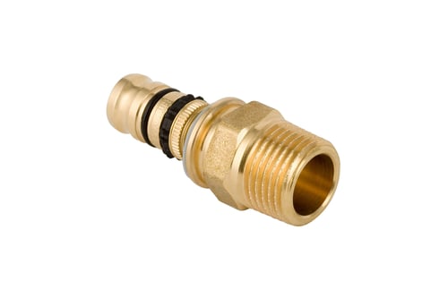 63 mm x 2" Overgang med nippel Mepla