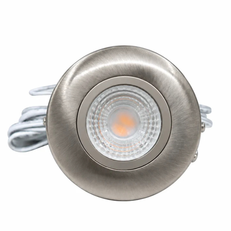 Daxtor Furniture DL 16 LED møbelspot 3W 2700K – satin nikkel