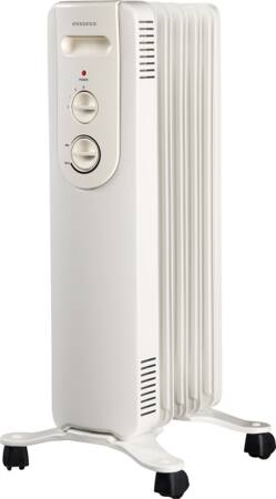 Radiator Oliefyldt NOVA 15 1500W 230V m/stikprop, på hjul