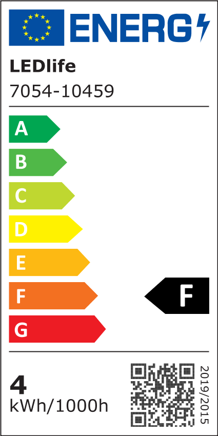 G23 LED pære 4W - Erstatter 12W, 230V, 400lm, RA80