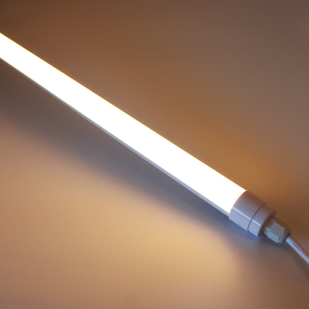 LEDlife 18W LED armatur - 120 cm, IP65, Ø25cm, gennemfortrådet, 230V