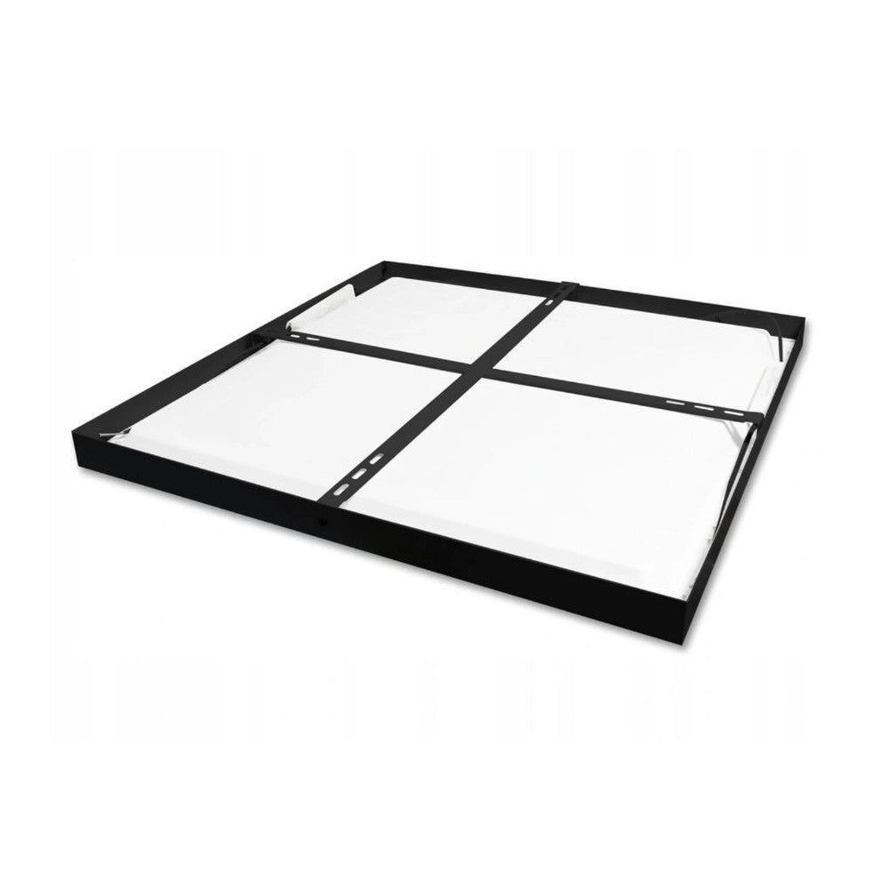 60x60 LED panel - 60W, 4800lm, sort ramme, erstatter 150W, RA80