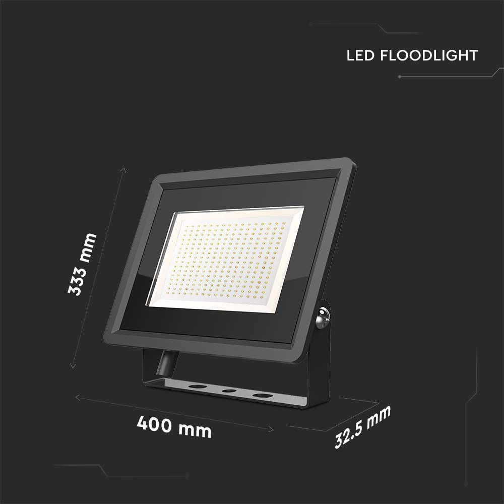 V-Tac 200W LED Projektør - Arbejdslampe til udendørs brug, 17600lm, RA70, IP65