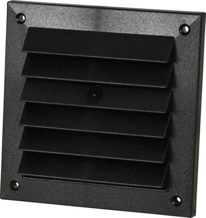 MURRIST 150X150MM SORT PLAST