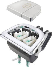 NAUTIC DUO KROM TRYKKNAP KOMPLET