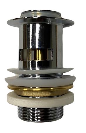 BUNDVENTIL 1 1/4" PUSH UP, LILLE PROP