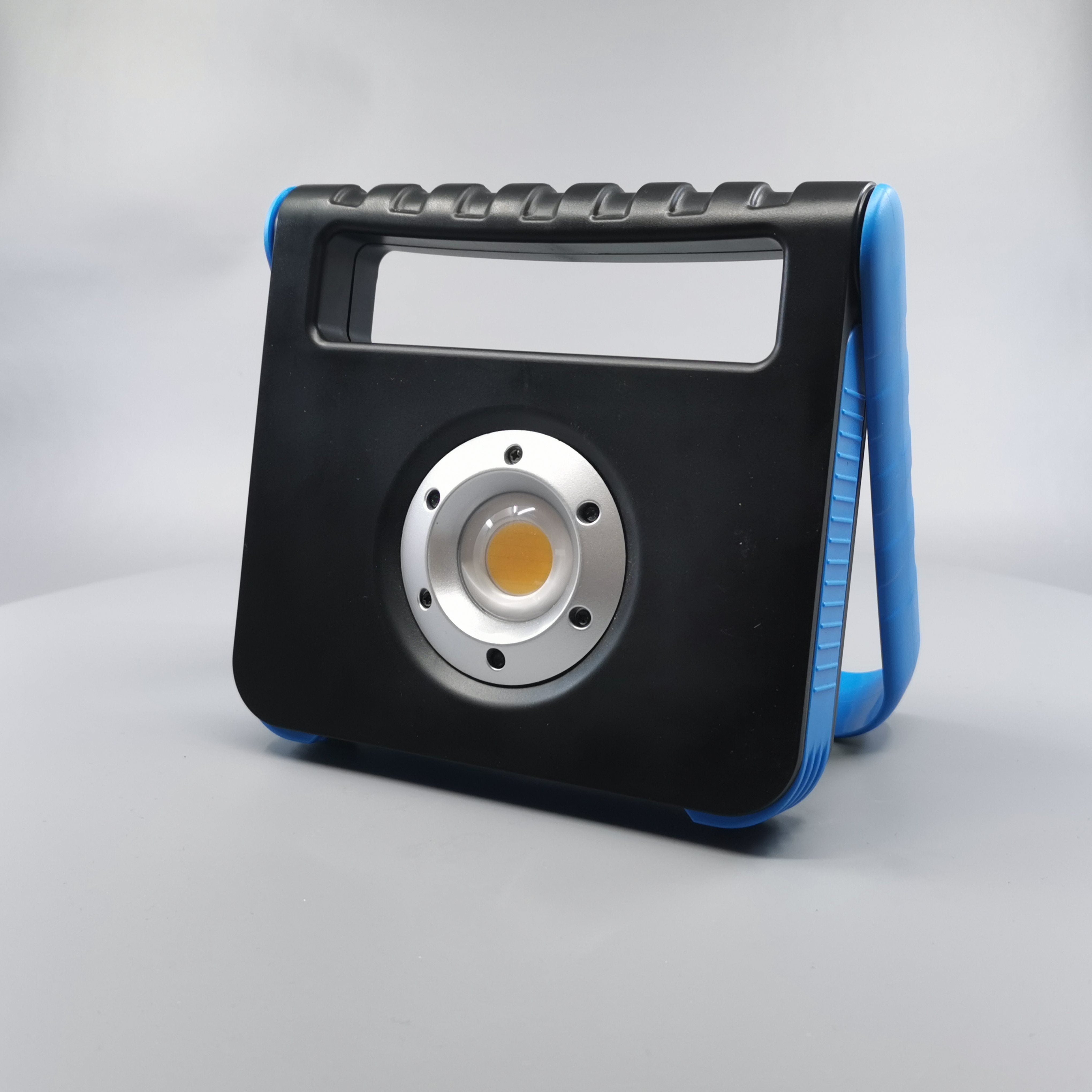 15W LED batteri arbejdslampe m. USB, 4000K