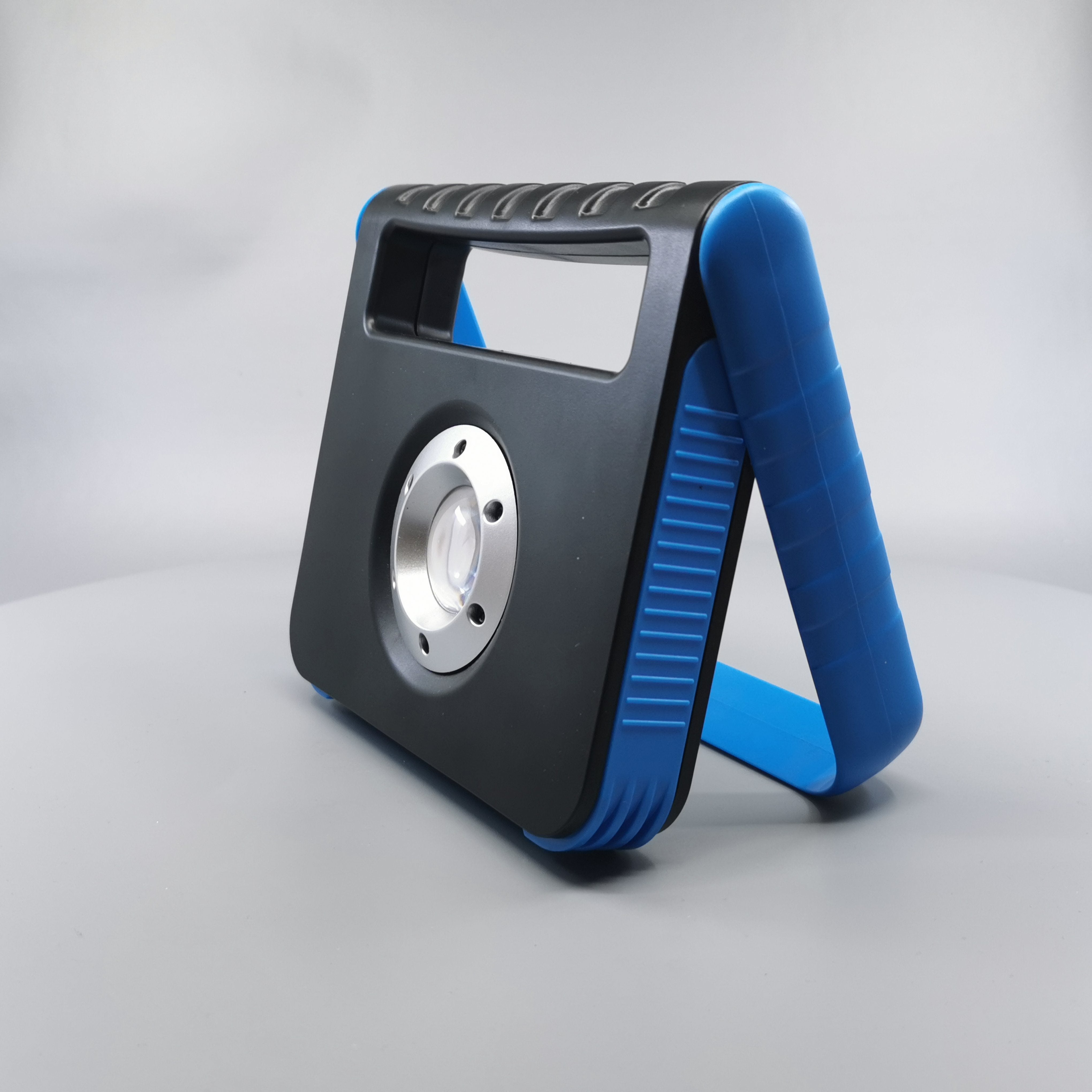 15W LED batteri arbejdslampe m. USB, 4000K